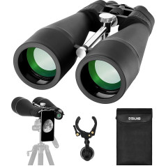 ESSLNB 15-30x80 Zoom Астрономические бинокли Гигантский бинокль с адаптером для телефона и сумкой для наблюдения за птицами, охоты и наблюдения за 