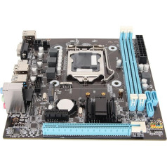 Материнская плата для компьютера, Micro ATX Gaming Motherboard, двухканальная DDR3, слот LGA1150, M.2 NVMe NGFF PCIE Motherboard, SATA 6 Гбит/с, VGA, HDMI, 1 Гбит LAN, Поддержка I3/i5/i7