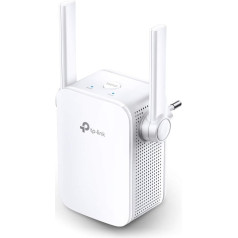 TP-Link TL-WA855RE WLAN репитер (300 Мбит/с, усилитель WLAN, управление приложениями, порт, 2x гибкие внешние антенны, WPS, режим AP, совместим со всеми устройс