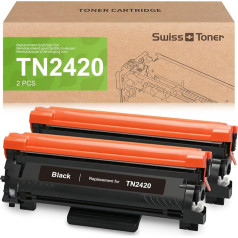 Тонер-картриджи swiss toner TN2420 Совместимость с TN2420 Тонер Brother TN2410 для тонера Brother MFC L2710DW для тонера Brother HL-l2350DW Тонер для MFC L2730DW DCP-L2530DW для тонера TN