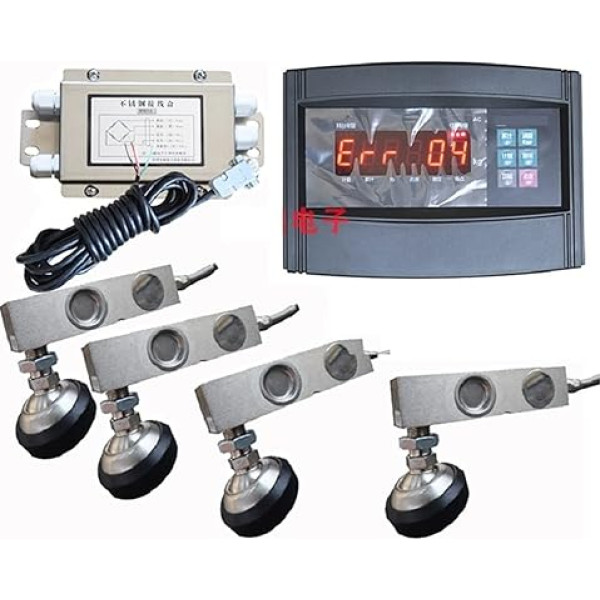 Цифровой датчик Wägezellen-Gewichtssensor WLAN-Instrument-Lastzell-Vieh-Skala Small Waage Complete Set von Zubehör(250kg sensor)