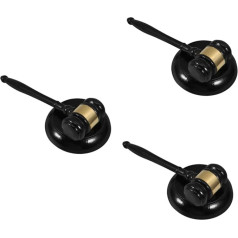 Lurrose 3 Sets Richterhammer Aus Holz B Spielzeug Der Hammer Wiederverwendbarer Richterhammer Tragbarer Auktionshammer Holzrichterhammer Massivholzhammer Holzhammer