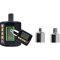 Digitaler Drehmomentschlüssel-Adapter 3-teiliger digitaler Drehmomentmesser-Anzeigekopf for Fahrrad-Auto-Reparatur, Fahrradschlüssel-Tester mit Adapter 3-200 N.m für Automobil-, Fahrrad-, Heimwerker-.