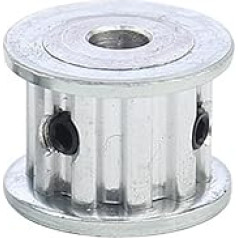 XL-10T Synchronriemenscheibe Innenloch 4/5/6/6,35 mm Aluminiummaterial Riemenscheibe AF-förmige Nutbreite 11 mm Passend for XL-10 mm Synchronriemen(6.35mm)