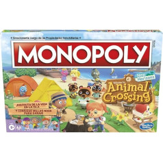 Hasbro Игровая настольная игра Монополия: Animal Crossing Новые горизонты - от 8 лет - увлекательная игра для 2-4 игроков