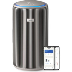 Philips PureProtect 3200 Series: Интеллектуальный очиститель воздуха, фильтр HEPA и активированный уголь, CADR 500 м³/ч для 130 м², ультратихий и энергоэффективн