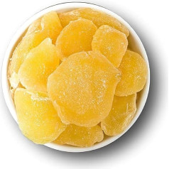 1001 Frucht Имбирь засахаренный 250 г с витамином С магнием железом I Имбирь засахаренный Таиланд I Сухофрукты засахаренные I Имбирь засахаренный 
