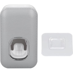 Полностью автоматический дозатор зубной пасты Настенный держатель для зубной пасты Hands-Free Toothpaste Holder Bathroom Accessories (Grey)