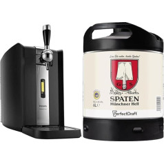 Диспенсер для пива Philips PerfectDraft HD3720 / 25 6 литров + лопатка Münchner Hell, Helles aus München, Beer Perfect Draft (1 x 6 л)