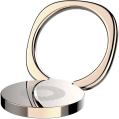 Магнитный держатель для телефона Privity Ring с функцией подставки - золото