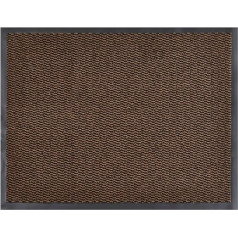 andiamo Verdi Коврик для входа и выхода на улицу с нескользящей основой, 120 x 180 см, коричневый