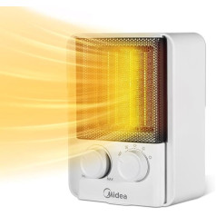 Midea NT20-22E PTC тепловентилятор, малошумный тепловентилятор, энергосберегающий тепловентилятор 2000 Вт, тепловентилятор для ванной комнаты, офи