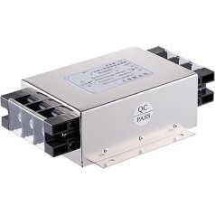 Трехфазный трехжильный одноступенчатый клеммный блок SJS360-DT AC Power Filter 220V 380V 440V Anti-Interference Cleaning (SJS360-30A-DT)