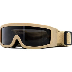 SPOSUNE Открытый Спорт Военный Airsoft Тактический Airsoft Очки с 3 Сменные Линзы Ударопрочность Охота Очки UV400 Защита Стрельба Очки для Мужчин Женщи