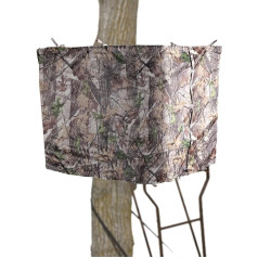 YIYIREA 102 x 37 дюймов охота дерево стенд слепой дерево стенд камуфляж поднял оленя жалюзи крышка молнии для охоты оленя индейки (рама не входит 