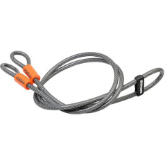 Kryptonite GK210818 KryptoFlex 410 1.2m Double Loop Cable Grey