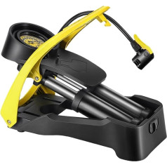 Насос для ног - ручной насос для надувных | Портативный двойной цилиндр велосипед напольный насос | Упражнение мяч с ногами воздушный насос 