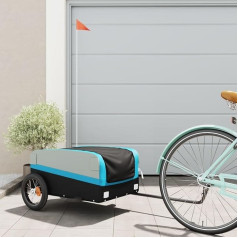 ShGaxin Грузовой прицеп для велосипеда черно-синий 30 кг утюг, велосипедный прицеп, грузовой прицеп велосипед, грузовой прицеп для транспорта -