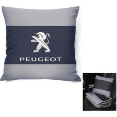 NETHIX Автомобильная подушка-одеяло для Peugeot 2008 206 207 3008 301 307 308 308 4008 408 5008 508 607 RCZ Теплый мягкий 2 в 1 упаковываемый компактный подушка-одеяло для п