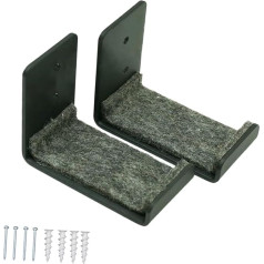 Toddmomy 2pcs ski board holder snowboard holder snowboard storage rack ski board holder wall mount snowboard wall mount snowboard display holder connect storage metal