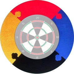 Защита стены для дартборда, задние доски для дартборда, задние доски для дартборда, защита стены, легкая задняя доска для дартборда, квадра