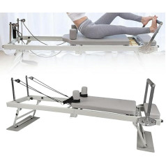 LYDBMYT Pilates reformer machine for home, Pilates training device, reformer core bed with THREE adjustable modes, for yoga training in home gym for women indoors