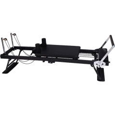 Oiyekntd Pilates Reformer Machine, складной Pilates Reformer Machine, оборудование для тренировок в домашнем спортзале, портативный многоцелевой Reformer Pilates Machine, черны