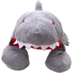 Toyvian подушка для путешествий подушка для поддержки шеи подушка акулья шапка мультфильм шляпа смешной головной убор подушка для шеи с капюш