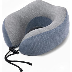 JMYSD Подушка для путешествий, удобная и поддерживающая подушка для шеи в самолете, подушка для шеи из пены с эффектом памяти для самолетов, а