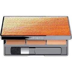 ARTDECO The Bronze Palette - палитра с тремя бронзирующими пудрами и кистью - 1 шт.