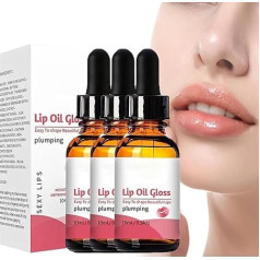 Finol Peptide Lip Plumping Essence, Essence Plumper Moisturize, The Ultimate Finol Peptide Lip Plumper for Refreshing, Moisturised Lips and Improved Lip Shape (3 Pieces)
