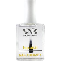 SNB Professional Nail Hardener with Hexanal - Укрепляющий уход за ногтями с AHA кислотами, витамином B5 и C - 15 мл | Уход за ногтями | Терапия для ногтей