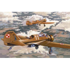 Пластиковая модель pzl-23a karas ранняя версия