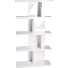 Phoenix 126503WE Lloret Асимметричный стеллаж с 8 отделениями белый