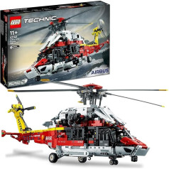 LEGO 42145 Technic Спасательный вертолет Airbus H175, набор моделей для детей, игрушечный вертолет с вращающимися роторами и моторизованными функциями,