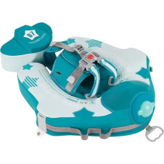 HECCEI Baby Swimming Ring Mambobaby Не надувной обруч для плавания с козырьком от солнца, мягкий водонепроницаемый дружественный коже ребенка поплавок ко
