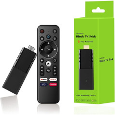 BOXPUT Q3 TV Stick, Android 10 System H313 Chip TV Stick, 2GB RAM 16GB ROM, 2.4G/5G Dual WiFi BT Remote Control, 4-Core 4K High Definition TV Stick, с Bluetooth Voice Remote Control