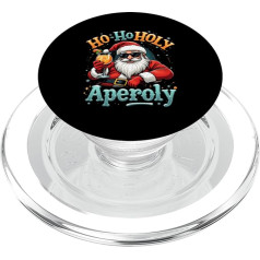 Ho-HoHoly Aperoly Weihnachtsmann Юмор PopSockets PopGrip für MagSafe