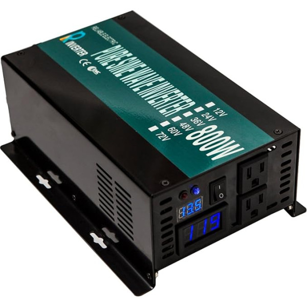 WZRELB RBP80012B1 800 Вт чистая синусоидальная волна 12 В постоянного тока в 120 В переменного тока солнечной энергии инвертор с длительным сроком слу