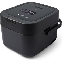 Yum Asia Hotaru Rice Cooker с индукционным нагревателем UMAI (IH) и керамической чашей (3 чаши, 0,54 л), 7 функций приготовления риса, 5 функций мультиповара, LED 