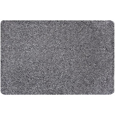 Коврик Hanse Home Clean & Go Doormat для внутреннего и наружного использования, 100 x 150 см, Придверный коврик, коврик для улавливания грязи, моющийся и пог