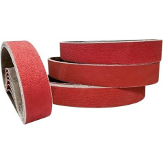 4 Stück Keramikbänder Schleifbänder, P36 80 120 Keramikband, 27 * 2 48 * 2 79 * 2 Zoll Keramikschleifband(36 * 79 INCH*2 INCH)