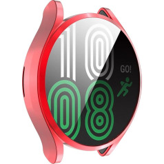 wojonifuiliy чехол совместимый с Samsung Galaxy Watch 4 40 мм защитная пленка, ультра тонкий TPU протектор экрана полная защита экрана протектор устойчивый к