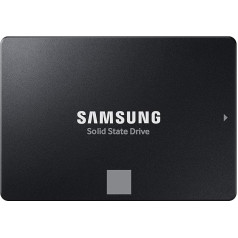 Твердотельный накопитель Samsung 870 EVO SATA III 2,5 дюйма (6,35 см), 500 ГБ, 560 МБ/с чтение, 530 МБ/с запись, внутренний SSD, жесткий диск для быстрой передачи д