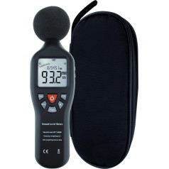 Профессиональный измеритель уровня звука с подсветкой дисплея Высокая точность измерения 30 дБ - 130 дБ (без функции записи данных)