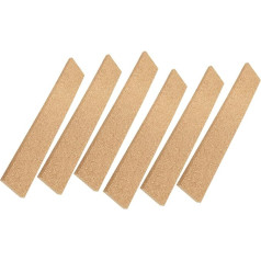 Levemolo 6 x Самоклеящиеся Пробковые Полосы Пробковые Полосы Пробковая Доска Рекламная Доска Полосы Пробковые Полосы Пробковые Полосы Бюллете