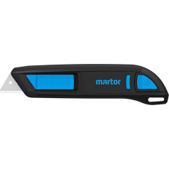 MARTOR Secunorm 300 Безопасный нож с выдвижным лезвием, профессиональный нож-резак, легкий, пластиковый, для правшей и левшей, проверено GS