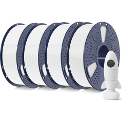 SUNLU 4 кг матового PLA-пластика 1,75 мм, 3D-принтер с матовой поверхностью, аккуратно намотанный PLA-пластик, простой в использовании, 1 кг/пул, 4 упак