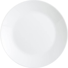 Arcopal Zelie 12 плоских тарелок Opal Glass Extra Strong 25 см белый