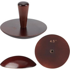 BENECREAT 3 комплекта деревянных форм для керамических горшков, 114/140/161 мм буковое дерево кокос коричневая глина инструменты для моделирования 